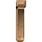Ekena Millwork Thorton Craftsman Rough Sawn Bracket w/ Offset Brace, Western Red Cedar, 6"W x 28"D x 28"H BKT0604X28X28THR04RWR - alternate 3